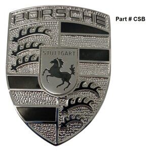 Porsche Hood Emblem Insignia Badge For 987 986 993 997 991 981 781 996 CSB
